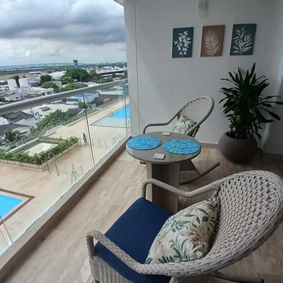 Apartament Carragena Beach Resort Aereopuerto A Un Minuto Kartagena Kolumbia